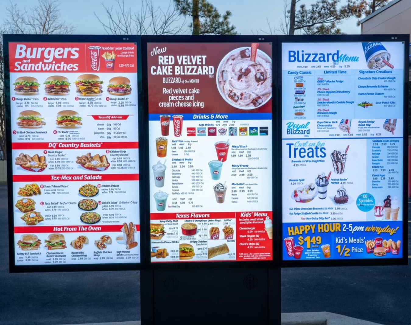 Software implementation and outdoor display